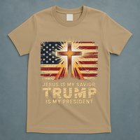 Jesus Is My Savior Trump Is My President Biblical T-Shirt