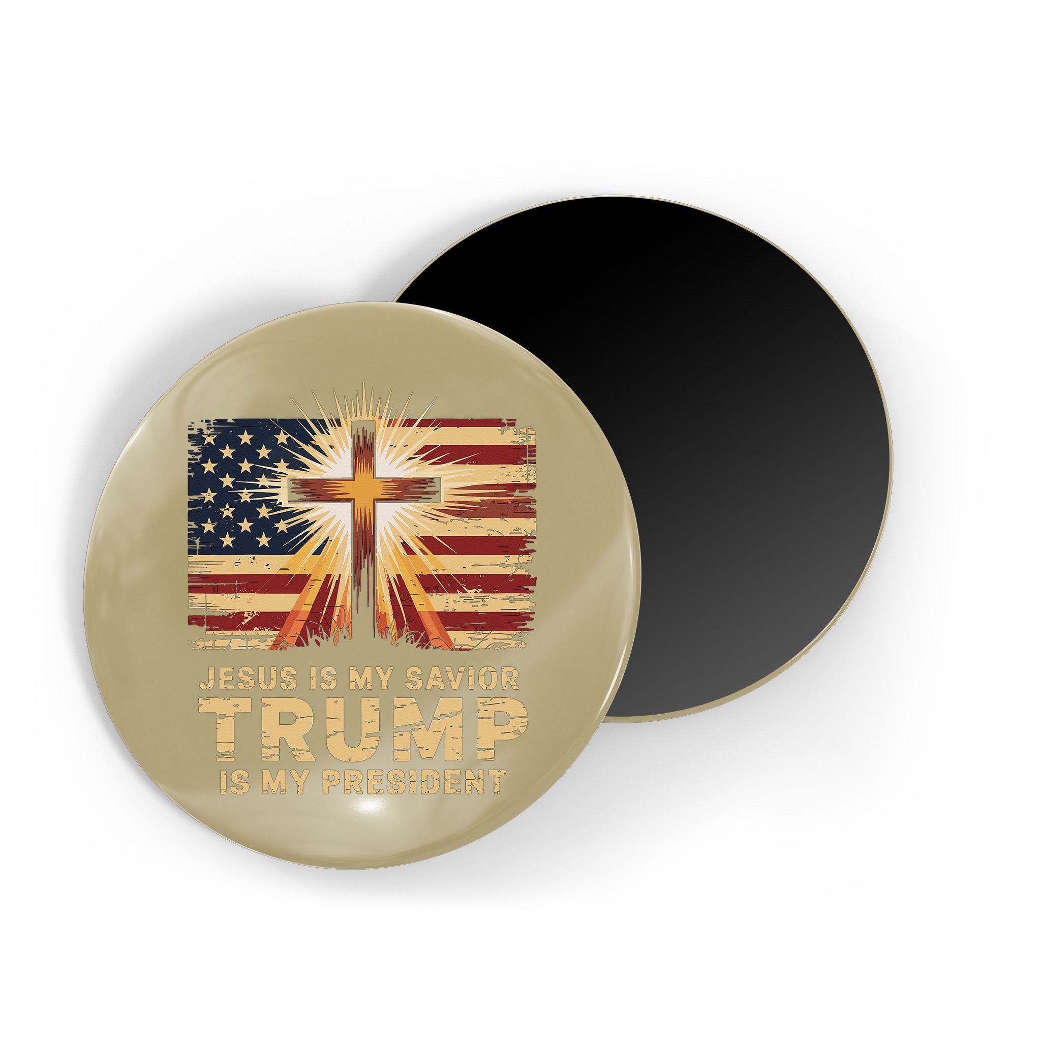 Jesus Is My Savior Trump Is My President Biblical Magnet