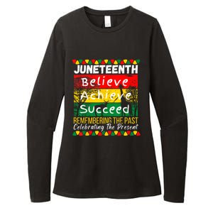 Juneteenth Is My Independence Day Black Pride Melanin Womens CVC Long Sleeve Shirt