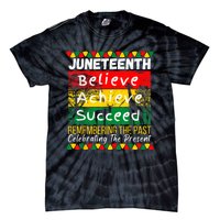 Juneteenth Is My Independence Day Black Pride Melanin Tie-Dye T-Shirt