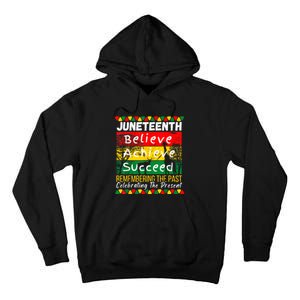 Juneteenth Is My Independence Day Black Pride Melanin Tall Hoodie