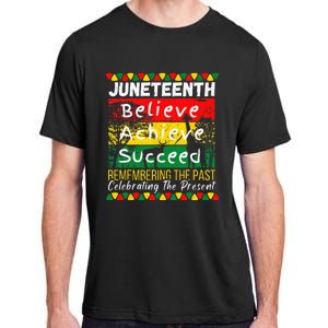 Juneteenth Is My Independence Day Black Pride Melanin Adult ChromaSoft Performance T-Shirt