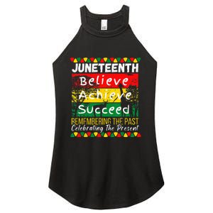 Juneteenth Is My Independence Day Black Pride Melanin Women's Perfect Tri Rocker Tank