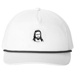 Jesus Is My Homeboy Funny Christian Bible Snapback Five-Panel Rope Hat