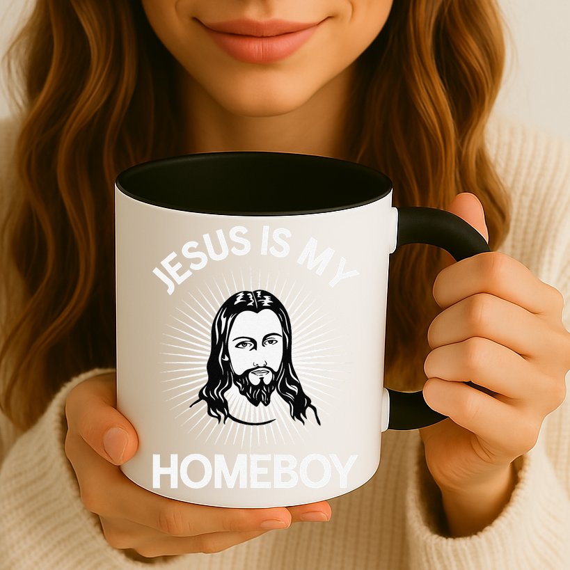 Jesus Is My Homeboy Funny Christian Bible Mug