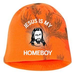 Jesus Is My Homeboy Funny Christian Bible Kati - Camo Knit Beanie