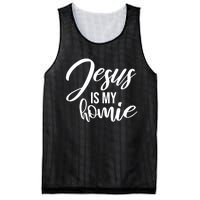 Jesus Is My Homie Faith Christian Love God Religious Quote Mesh Reversible Basketball Jersey Tank