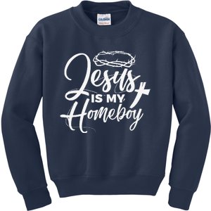 Jesus Is My Homeboy Funny Christian Religious Kids Sweatshirt