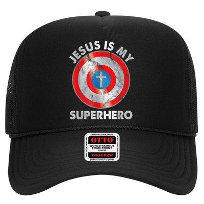 Jesus Is My SuperHero Christian Jesus Lovers Men Women Trucker Hat