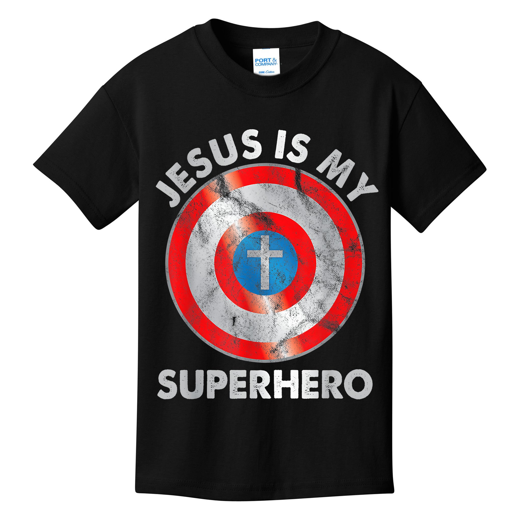 Jesus Is My SuperHero Christian Jesus Lovers Men Women Kids T-Shirt