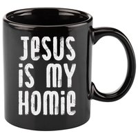 Jesus Is My Homie Christian 11oz C Handle Ceramic Mug
