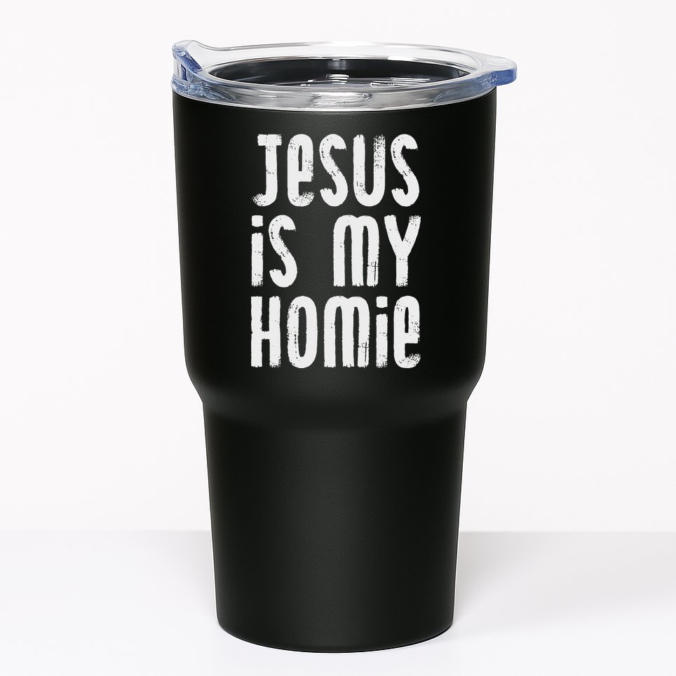 Jesus Is My Homie Christian Tumbler