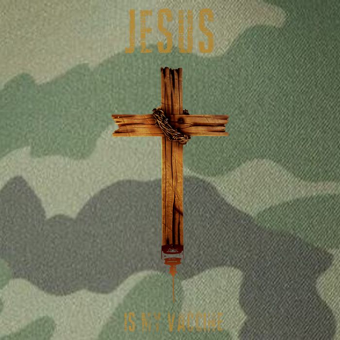 Jesus Is My Vaccine Anti Vax Vaxxer Legacy Tie Dye Trucker Hat