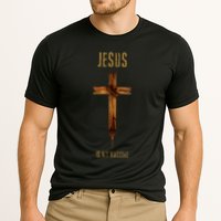 Jesus Is My Vaccine Anti Vax Vaxxer Performance Shirt