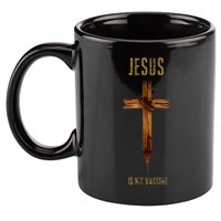 Jesus Is My Vaccine Anti Vax Vaxxer 11oz C Handle Ceramic Mug