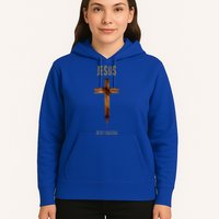 Jesus Is My Vaccine Anti Vax Vaxxer Hoodie