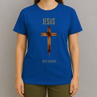 Jesus Is My Vaccine Anti Vax Vaxxer T-Shirt