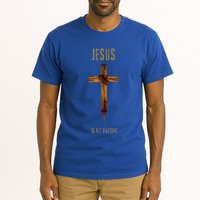 Jesus Is My Vaccine Anti Vax Vaxxer Tall T-Shirt
