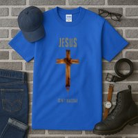 Jesus Is My Vaccine Anti Vax Vaxxer Tall T-Shirt