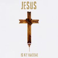 Jesus Is My Vaccine Anti Vax Vaxxer Garment-Dyed Sweatshirt