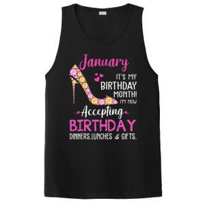 January It's my Birthday Month Wo Mom Wife Gifts PosiCharge Competitor Tank