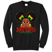 Juneteenth Is My Independence Day Black Wo Black Pride Sweatshirt