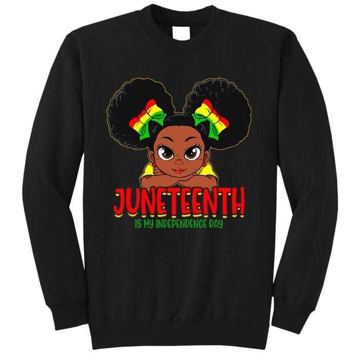 Juneteenth Is My Independence Day Black Wo Black Pride Sweatshirt