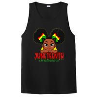 Juneteenth Is My Independence Day Black Wo Black Pride PosiCharge Competitor Tank