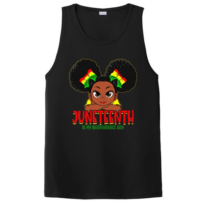 Juneteenth Is My Independence Day Black Wo Black Pride PosiCharge Competitor Tank