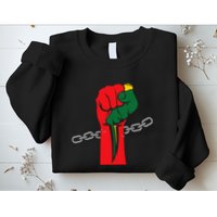 Juneteenth Is My Independence Day Free Black Pride Sweatshirt