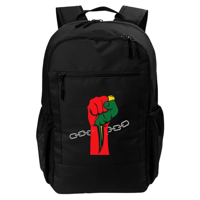 Juneteenth Is My Independence Day Free Black Pride Backpack