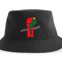 Juneteenth Is My Independence Day Free Black Pride Sustainable Bucket Hat