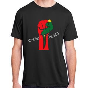 Juneteenth Is My Independence Day Free Black Pride Adult ChromaSoft Performance T-Shirt