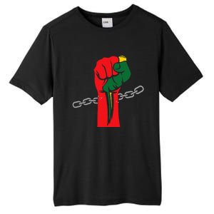 Juneteenth Is My Independence Day Free Black Pride Tall Fusion ChromaSoft Performance T-Shirt