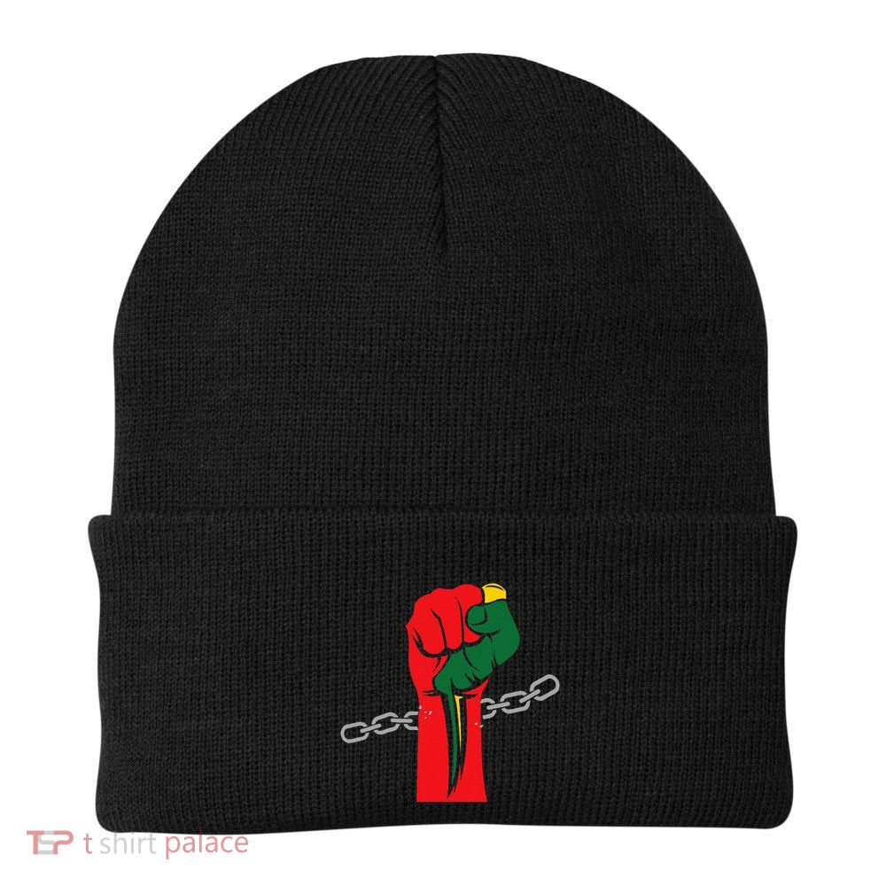 Juneteenth Is My Independence Day Free Black Pride Beanie
