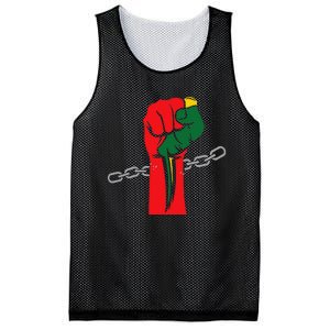 Juneteenth Is My Independence Day Free Black Pride Mesh Reversible Basketball Jersey Tank