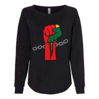 Juneteenth Is My Independence Day Free Black Pride Womens California Wash Sweatshirt