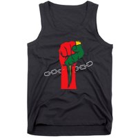 Juneteenth Is My Independence Day Free Black Pride Tank Top