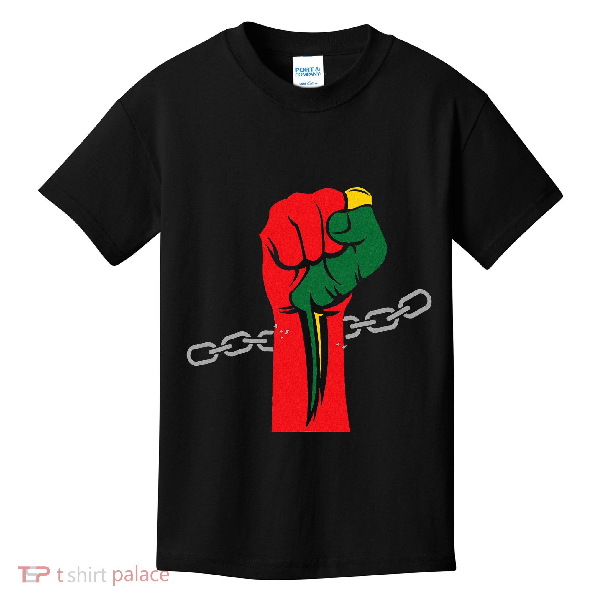 Juneteenth Is My Independence Day Free Black Pride Kids T-Shirt