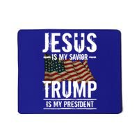 Jesus Is My Savior Trump Is My President Supporter Election Mousepad