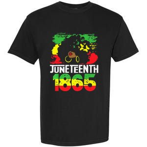 Juneteenth Is My Independence Day Black  Freedom 1865 Garment-Dyed Heavyweight T-Shirt