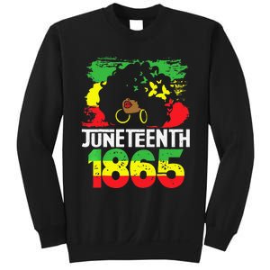 Juneteenth Is My Independence Day Black  Freedom 1865 Sweatshirt