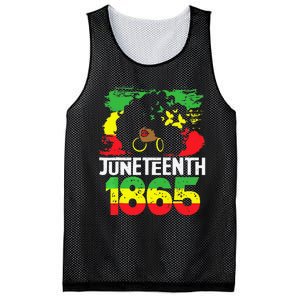 Juneteenth Is My Independence Day Black  Freedom 1865 Mesh Reversible Basketball Jersey Tank