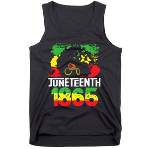 Juneteenth Is My Independence Day Black  Freedom 1865 Tank Top