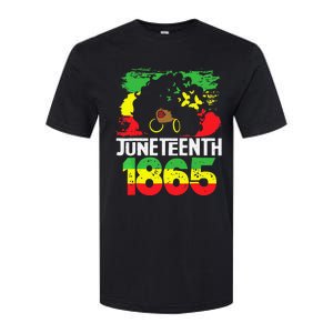 Juneteenth Is My Independence Day Black  Freedom 1865 Softstyle CVC T-Shirt