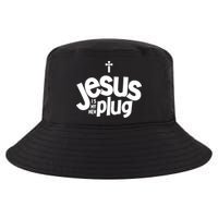Jesus Is My New Plug Funny Christian Convert Cool Comfort Performance Bucket Hat
