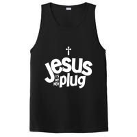 Jesus Is My New Plug Funny Christian Convert PosiCharge Competitor Tank