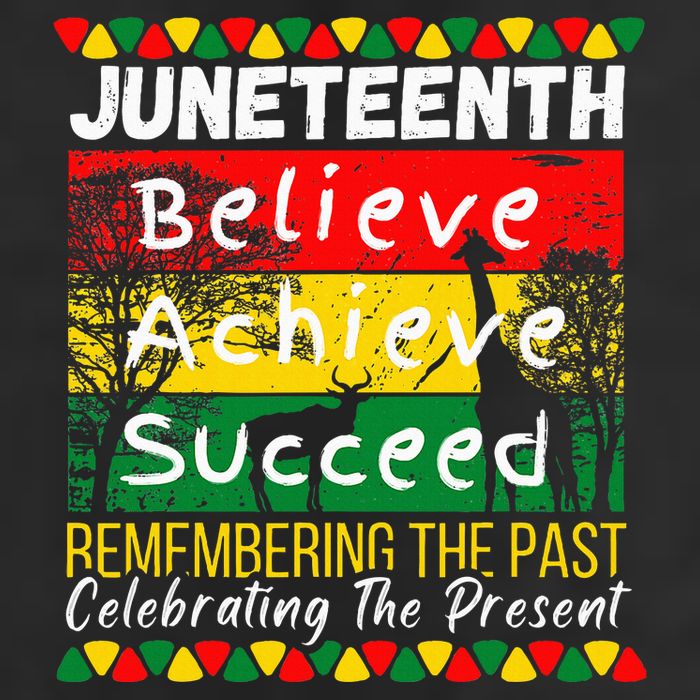 Juneteenth Is My Independence Day Black Pride Melanin 25L Jumbo Tote