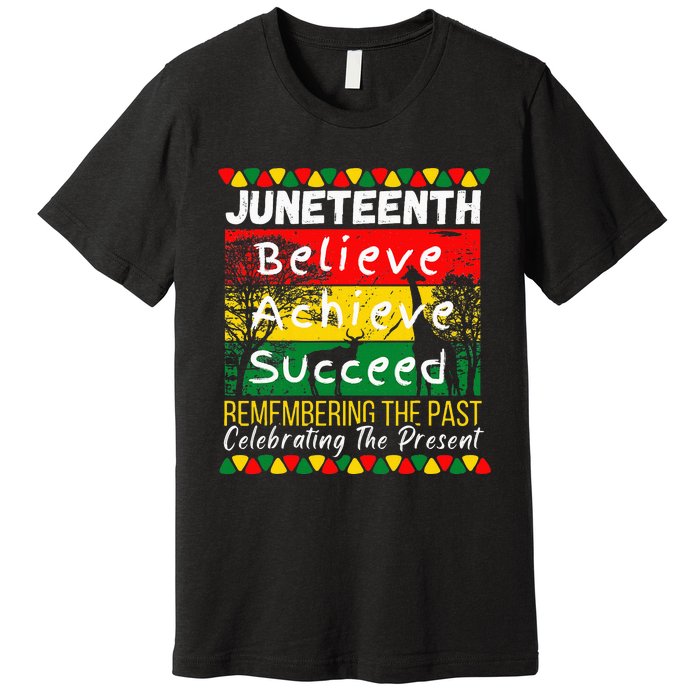 Juneteenth Is My Independence Day Black Pride Melanin Premium T-Shirt