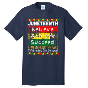 Juneteenth Is My Independence Day Black Pride Melanin Tall T-Shirt